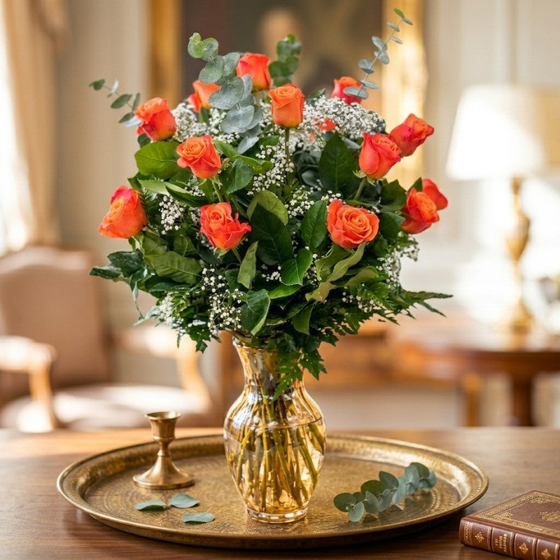 Amazing Fall Themed Love - Black Petals