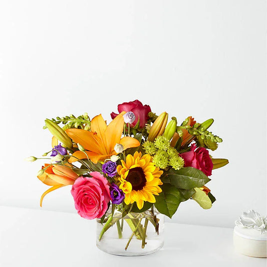 Best Day Bouquet - Black Petals
