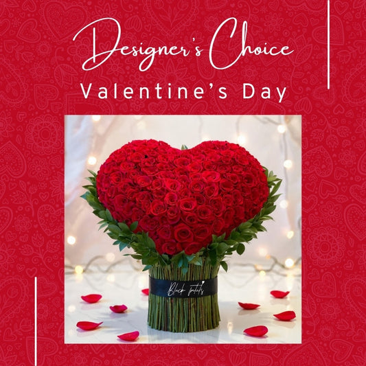 Valentine's Special Designer Choice Centerpiece