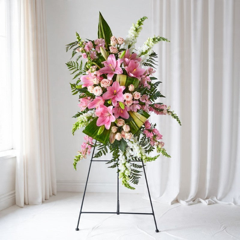 Elegant Embrace Standing Spray