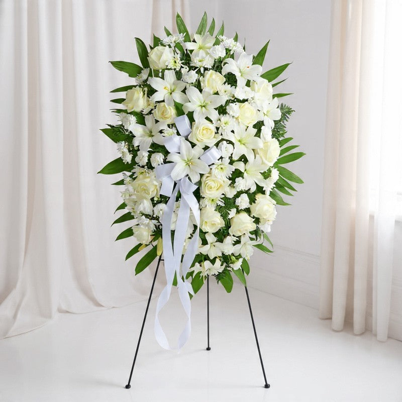 Exquisite Tribute Standing Spray