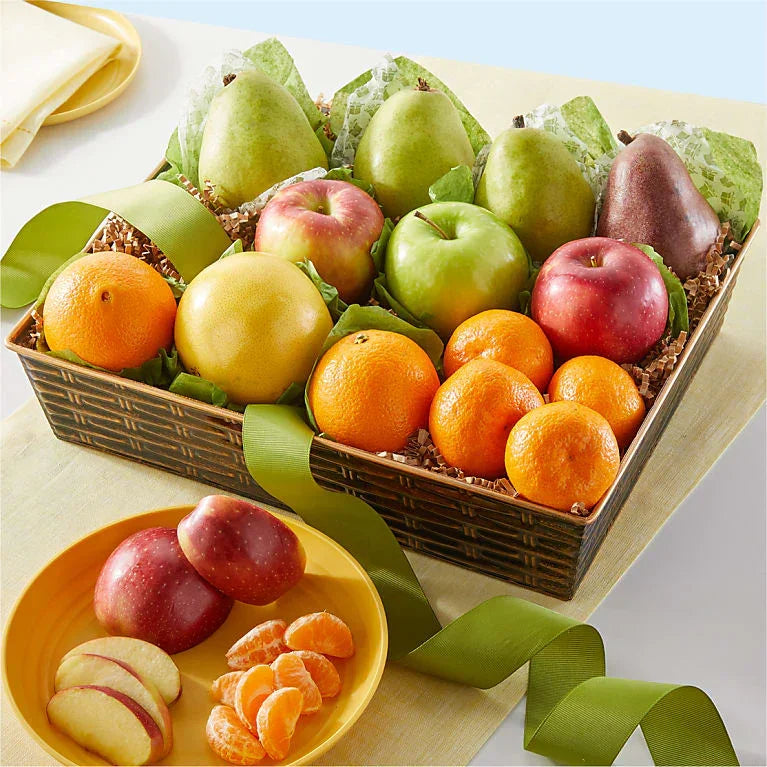 Gourmet Kosher Fruit Care Package - Black Petals