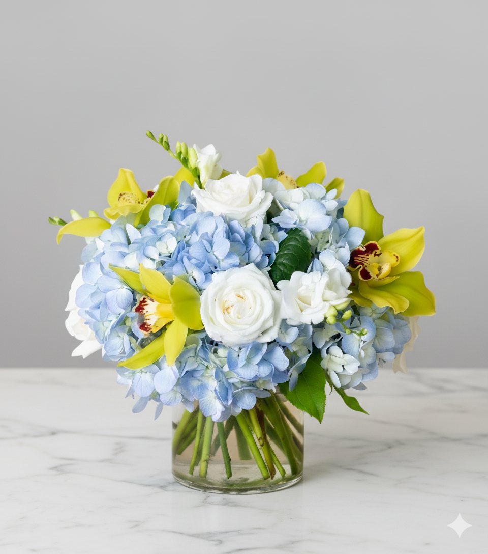 Old New Yorker Classic Birthday Bouquet - Black Petals