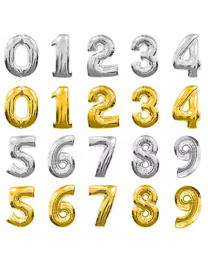 Giant 40 inch Mylar Number