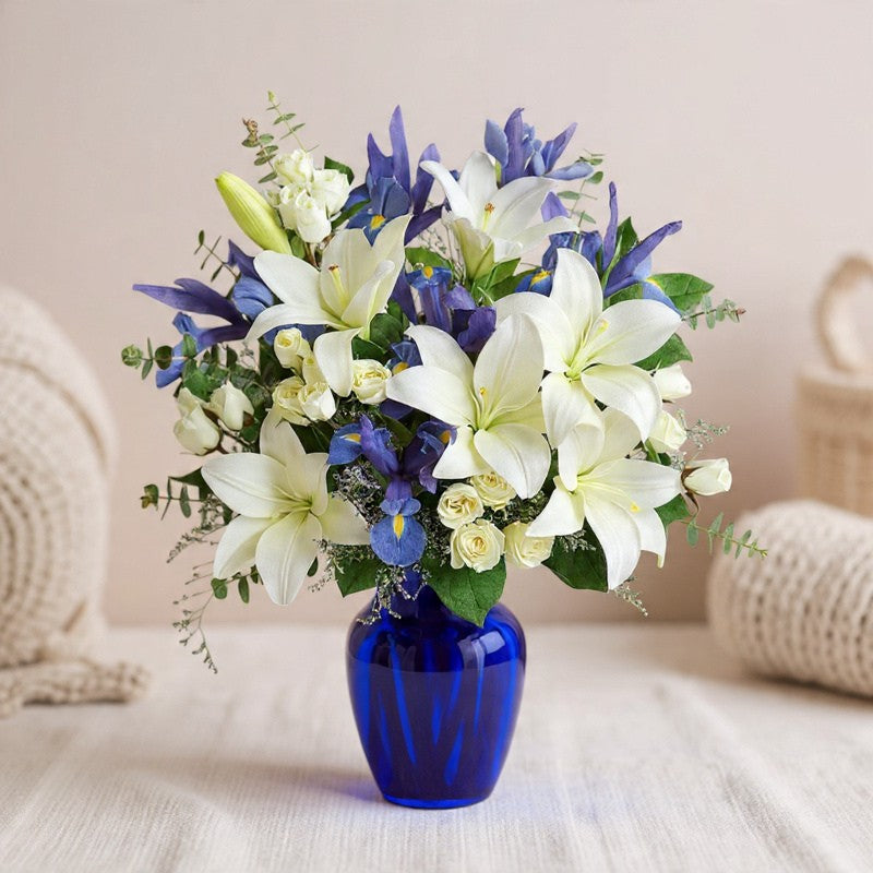 Heavenly Blue Baby Boy Blooms