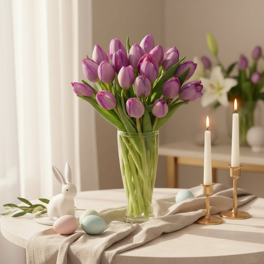 Purple Amethyst Tulip Bouquet