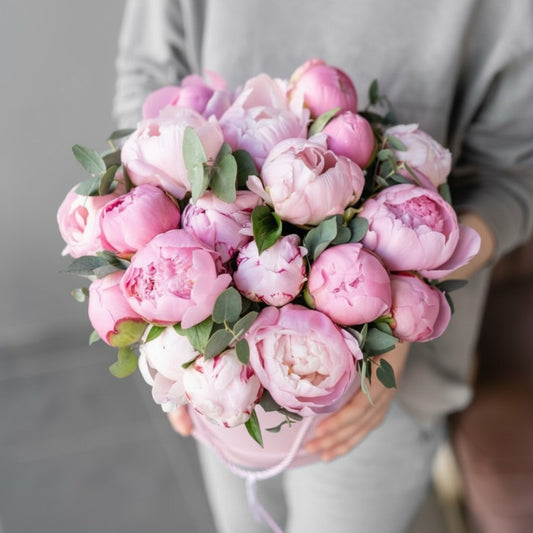 Peony Bouquet by Black Petals