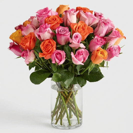 Sorbet Roses by Black Petals - Black Petals