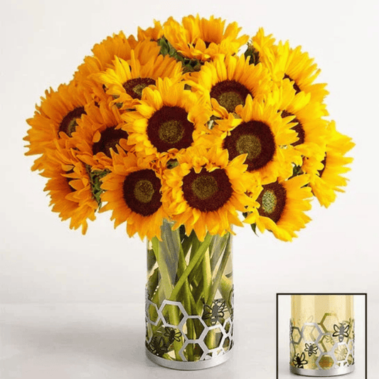 The Honey & Happiness Bouquet by Black Petals - Black Petals