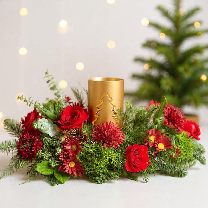 Toast the Season Centerpiece