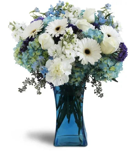 Blooming Blues - Black Petals