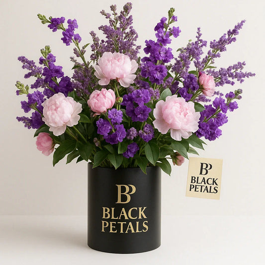 MOTHER'S MAY FLOWERS BOUQUET - Black Petals